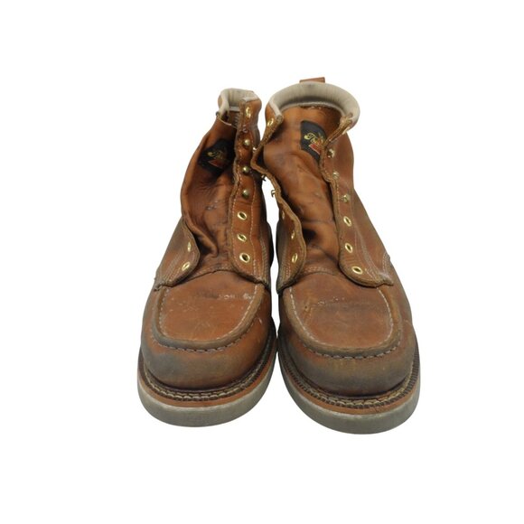 Thorogood Mens 6" American Heritage 814-4200 Wedge Sole Boots (USA) Size 11D - Picture 2 of 8